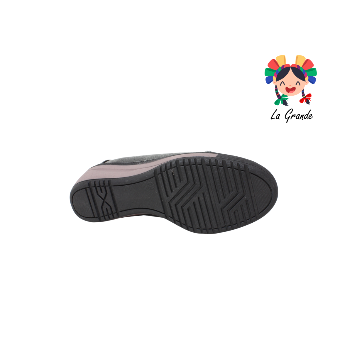 512 MARI ROSS Negro Cabra Charol Zapato Casual para Dama