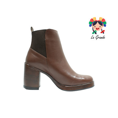 5131 SCANDALO Madera Sintético Bota de Tacón para Dama