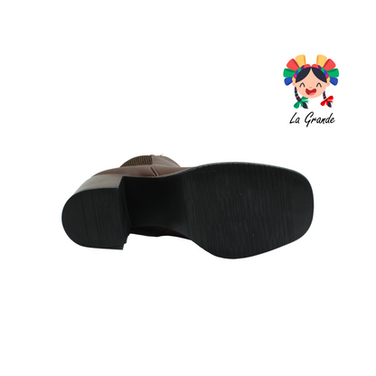 5131 SCANDALO Madera Sintético Bota de Tacón para Dama