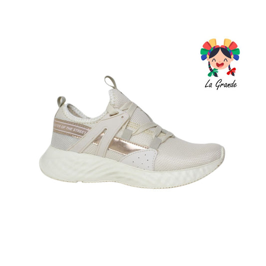 515 MAKKENA Latte Tenis Deportivo para Dama