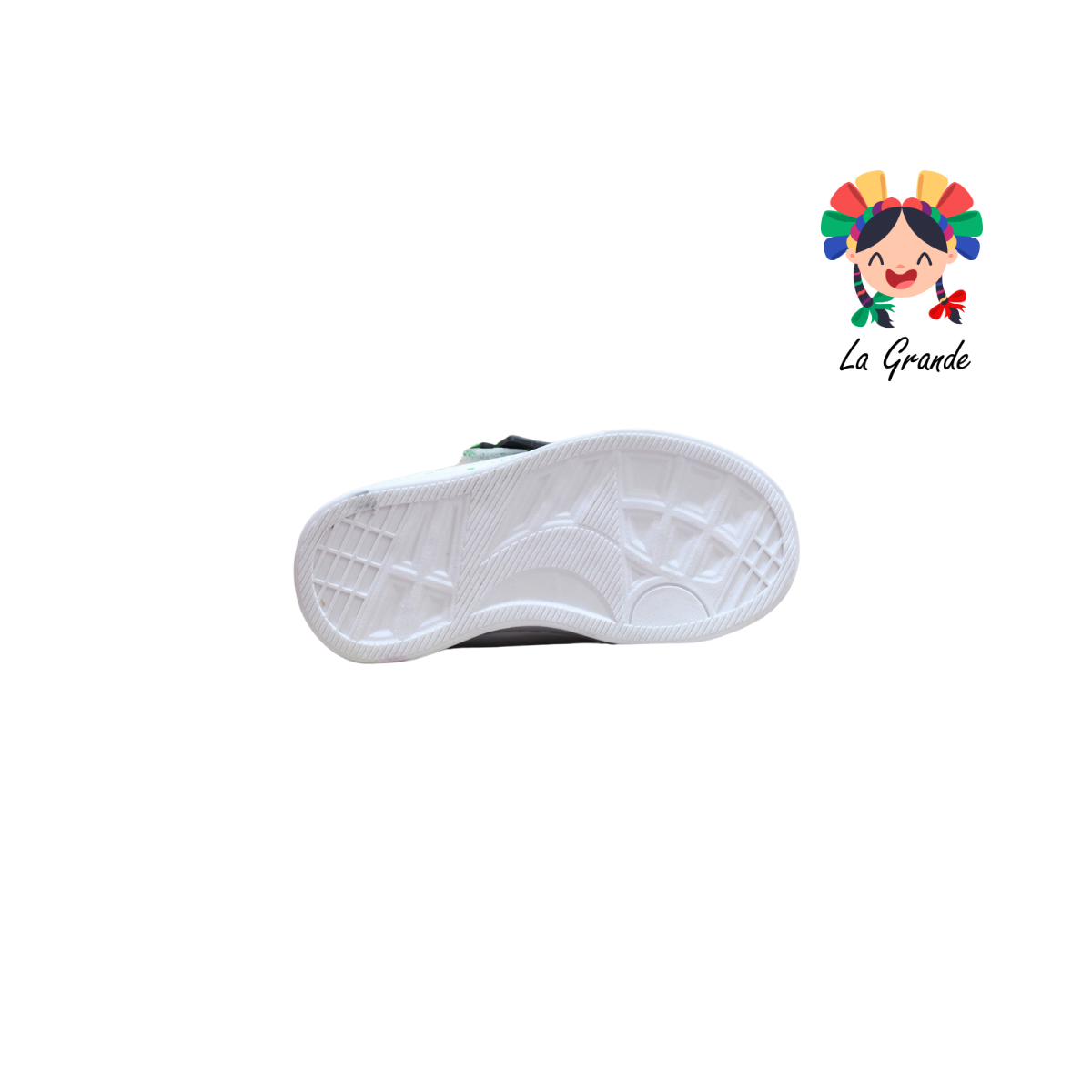 22035 Craf ROJO ARANDANO Blanco Verde Sint Tenis Casual con Luz Led para Niño