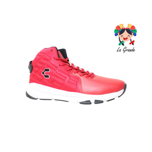 1038107 CHARLY Rojo Tenis Deportivo para Caballero