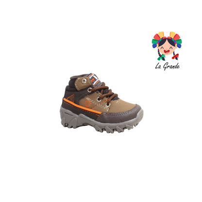 522 MINI BOYS Camel Café Nja Sint Bota de Montaña para Bebé y Niño