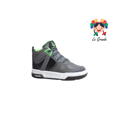 173 HEBOX Ngo Oxf Neon Tenis Casual para Niño