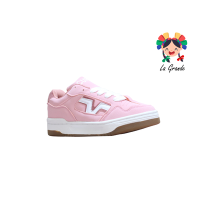 1893 CUPRA Rosa Rosa Bco Tenis Casual para Dama
