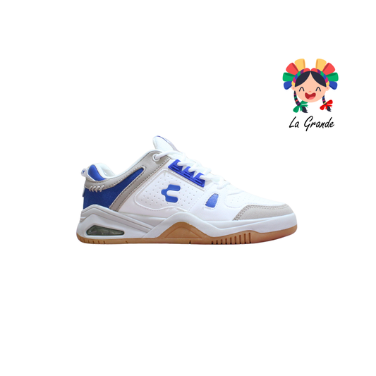 1086478 CHARLY Blanco Azul Casual para Caballero