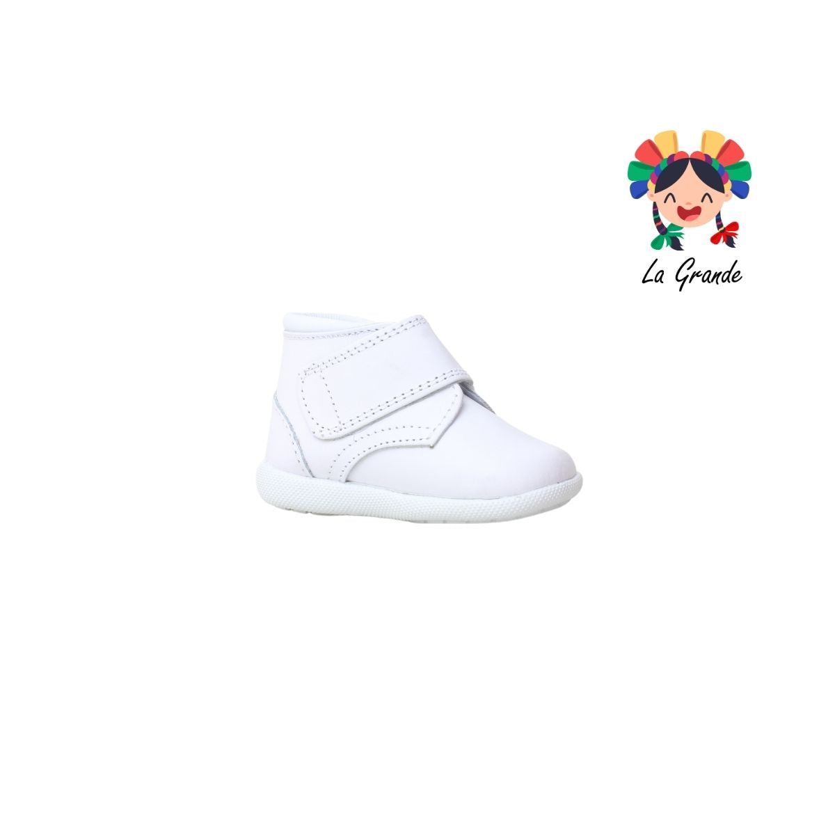 530 KARIÑITOS Blanco Piel Zapato Casual para Bebé