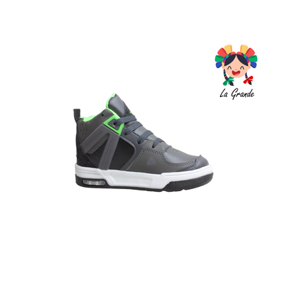 173 HEBOX Ngo Oxf Neon Tenis Casual para Niño
