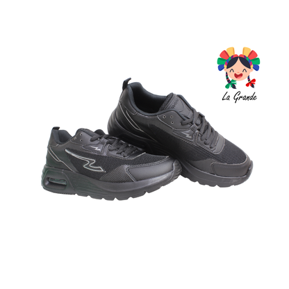 542 UNION Negro Oxford Tenis Deportivo con Válvula para Caballero