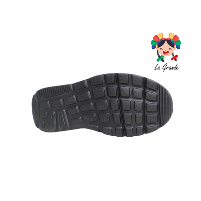 542 UNION Negro Oxford Tenis Deportivo con Válvula para Caballero