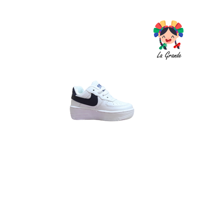 2000 JAG SPORT Blanco Marino Sintético Tenis Casuales para Bebé