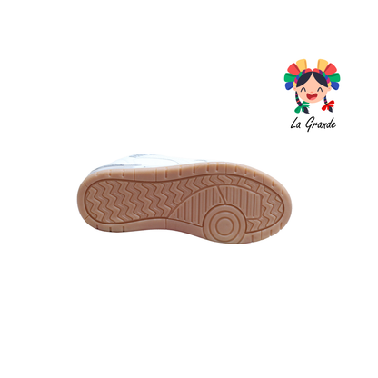 940 ROJO ARANDANO Blanco Gris Tenis Casual para Dama y Joven