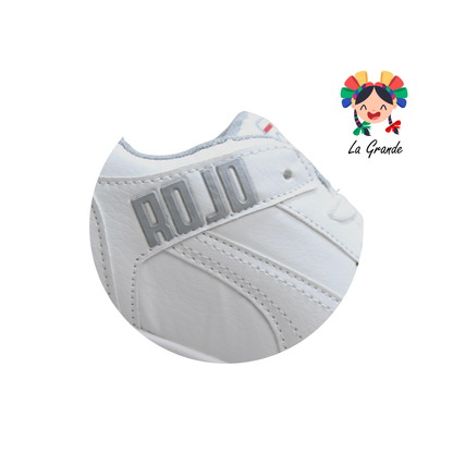 940 ROJO ARANDANO Blanco Gris Tenis Casual para Dama y Joven