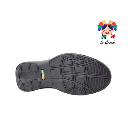 5713 PAZSTOR Negro Piel Zapato Casual para Caballero