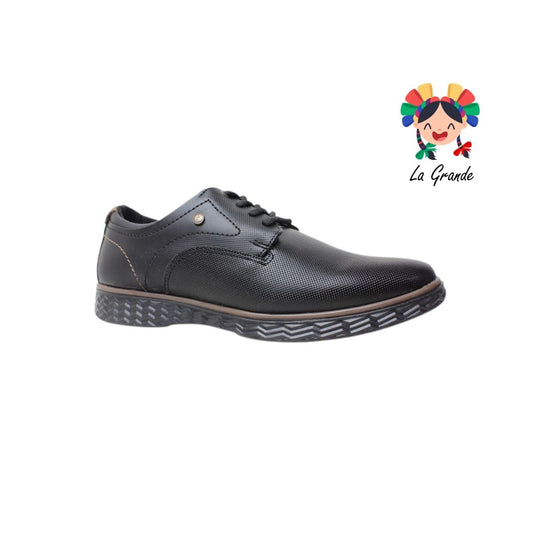 5717 DIEGO FERRATI Negro Café Zapato Casual para Caballero