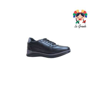 410 RODRISAN Negro Negro Sint Zapato Casual para Niño