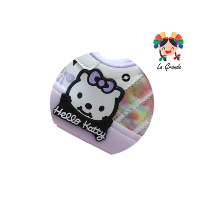 V-040 VANNI CLUB Lila Blanco Sintético Tenis Casual para Niña