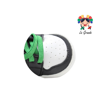 58027 MI YUEBB Bco Verde Ngo Tenis para Bebé