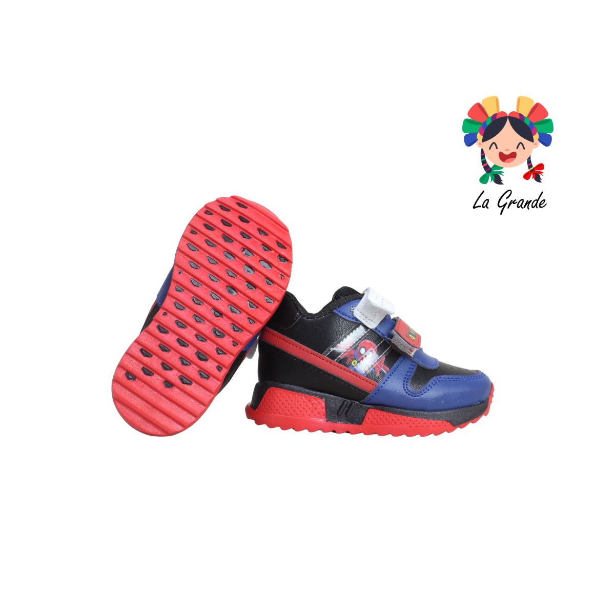 590 Araña FON-VER Negro Rey Tenis Casual Niño