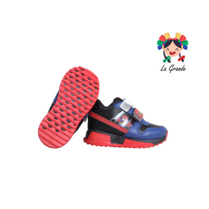 590 Araña FON-VER Negro Rey Tenis Casual Niño