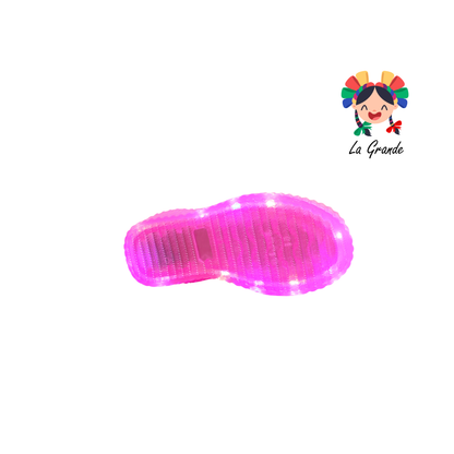 V-071 VANNI CLUB Fiusha Sint Tenis Casual con Luz Led para Niña