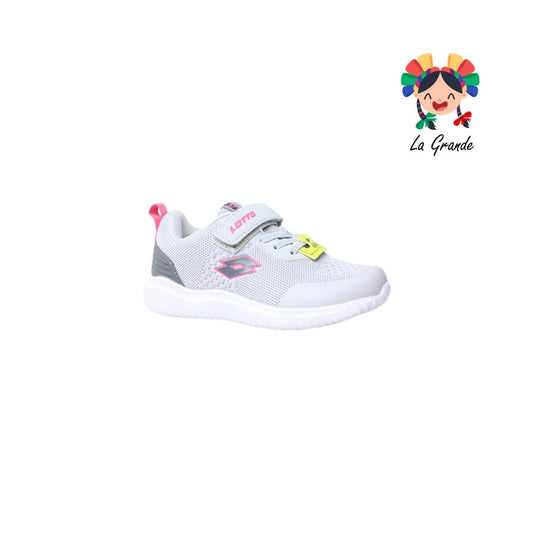 5H360035 LOTTO Light Grey Running Tenis Para Niño