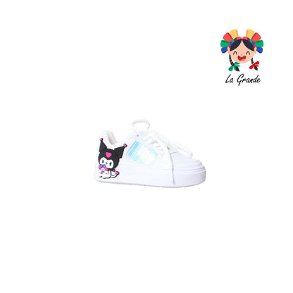 4500 FRIDAYS Blanco Tornasol Tenis Casual Urbano para Niña y Dama