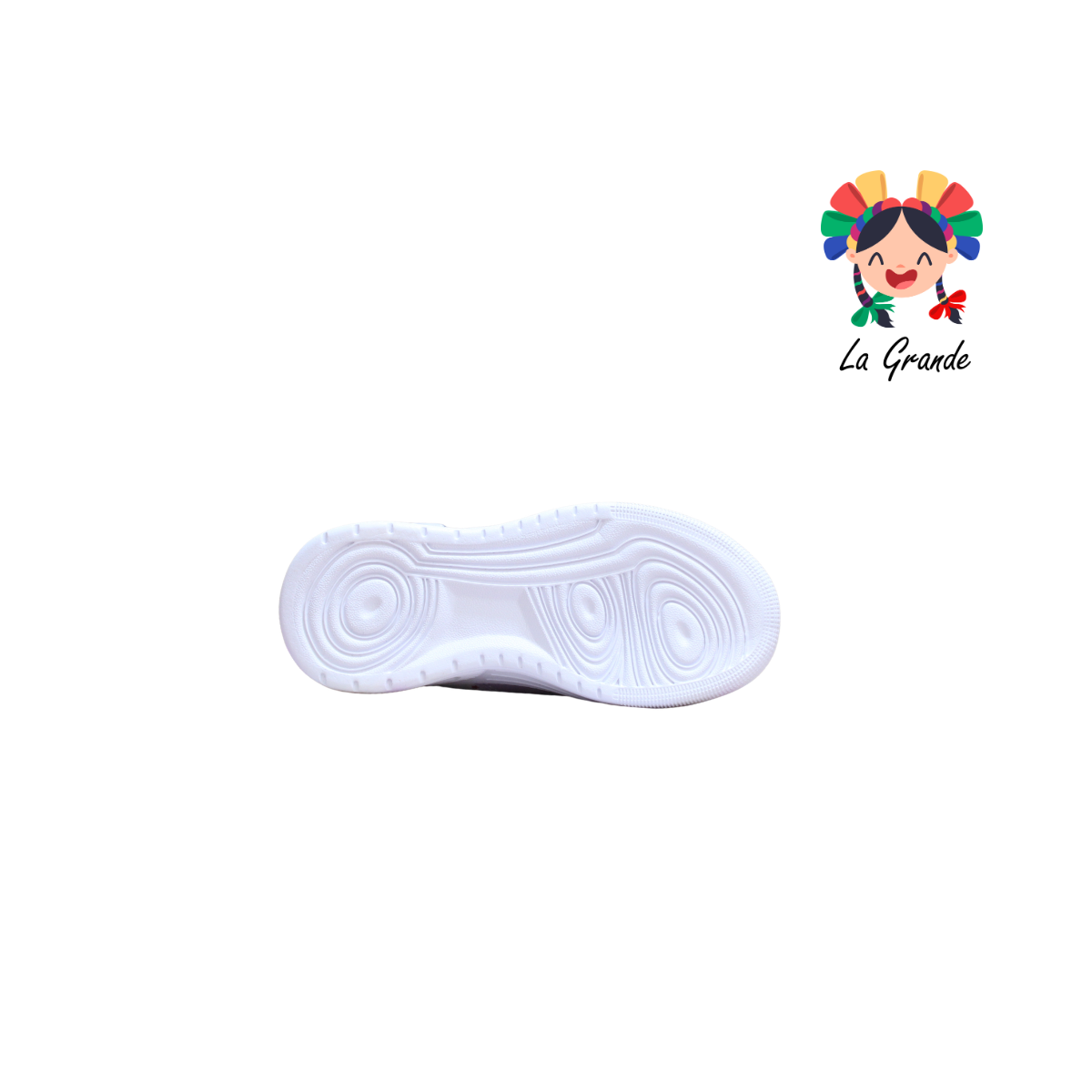 T2-01 DANIELS Blanco Lila Tenis Casual para Niña