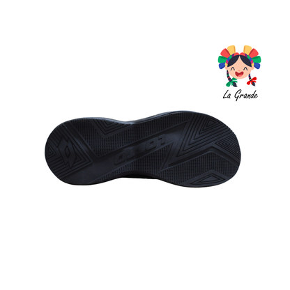 0H552001 LOTTO Negro Tenis Casual para Caballero