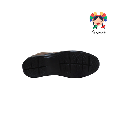 1091 KA99 Cogñac Borrego Piel Bota Confort para Caballero