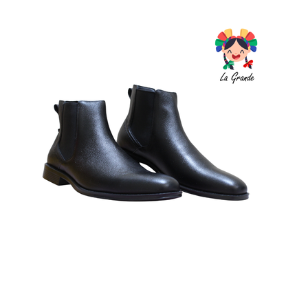8488 MARISCAL Negro Piel Catania Bota para Caballero