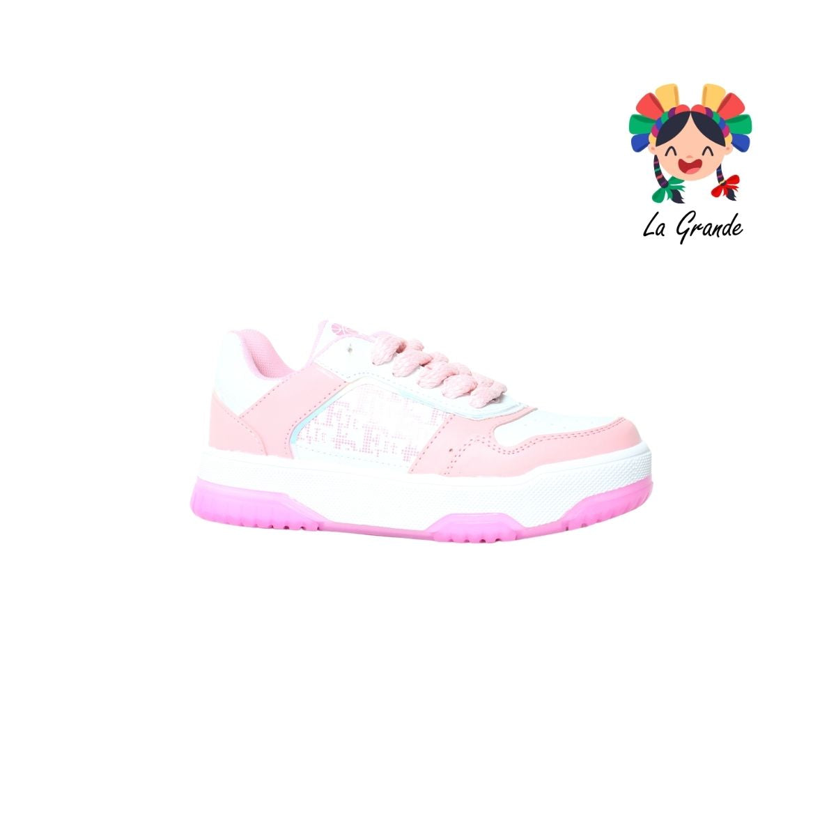 6000 FRIDAYS Rosa Tenis Casual Estilo Urbano para Dama