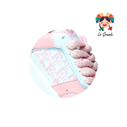 6000 FRIDAYS Rosa Tenis Casual Estilo Urbano para Dama