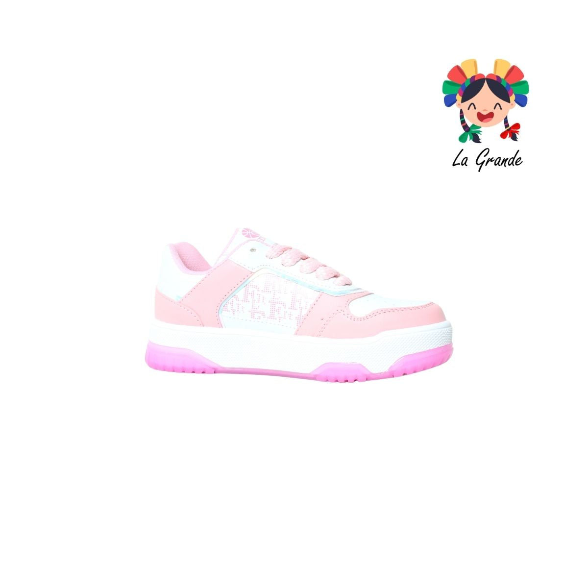 6000 FRIDAYS Rosa Tenis Casual Estilo Urbano para Dama