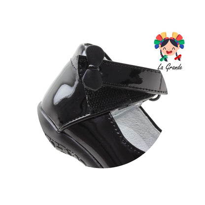600 CORAJITO Negro Charol Zapato Escolar para Bebé