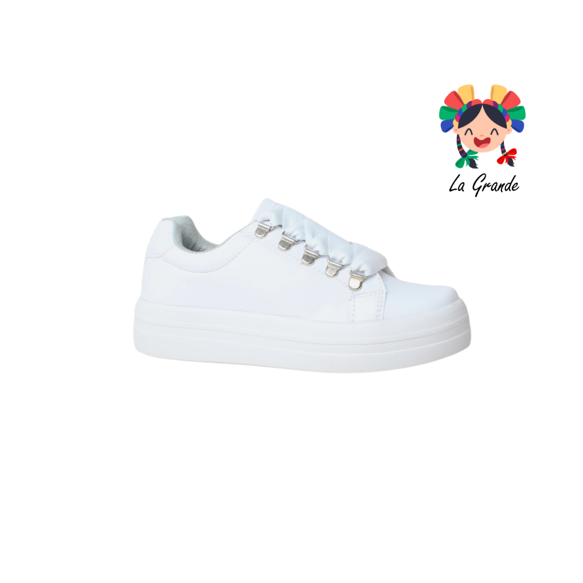600 LINE SPORT Blanco Sint Tenis Casual para Dama