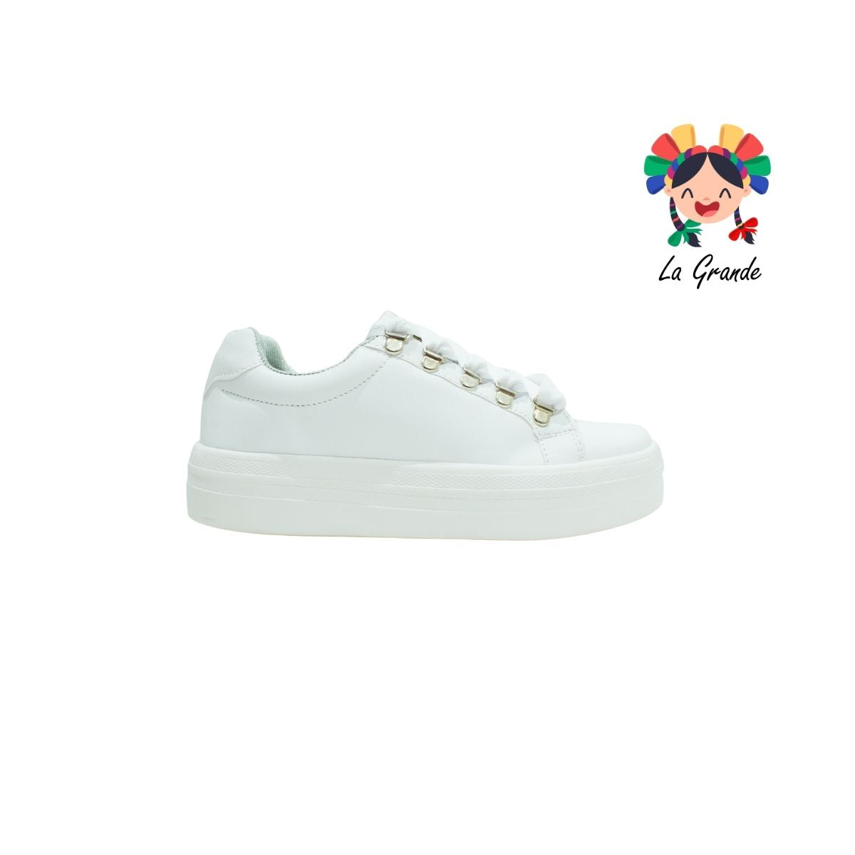 600 LINE SPORT Blanco Sint Tenis Casual para Dama