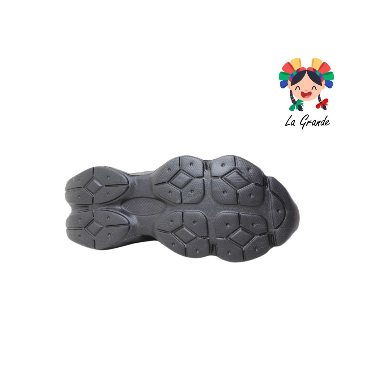 6090 ESPIRIT Negro Negro Tenis Deportivo para Dama y Joven