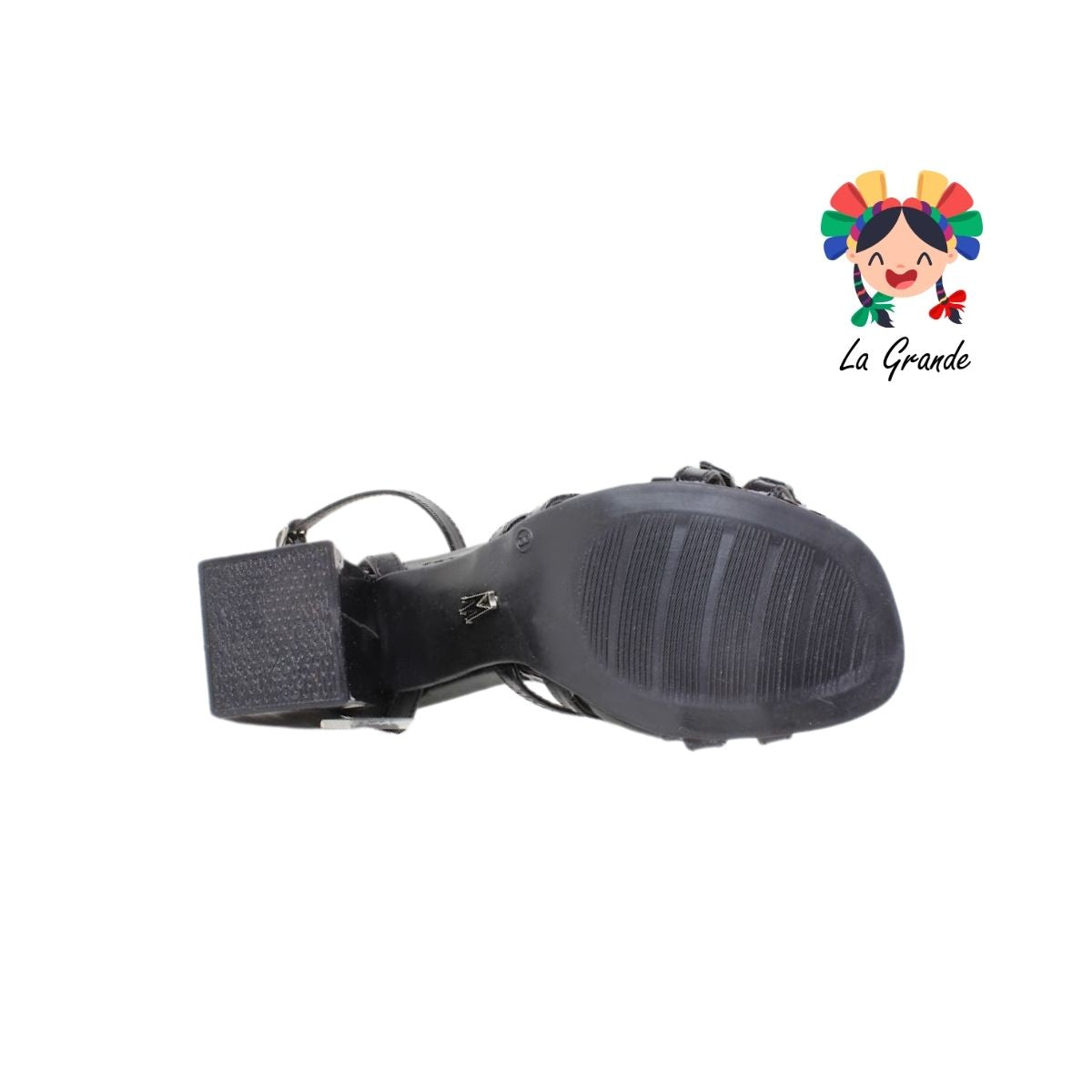 6122 WILDCAT Negro Charol Zapatilla para Dama