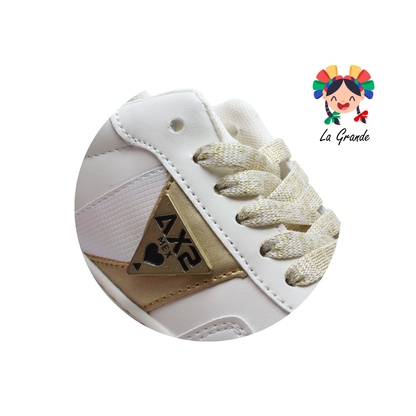 615 AX2 Beige Sint Tenis Casual para para Dama