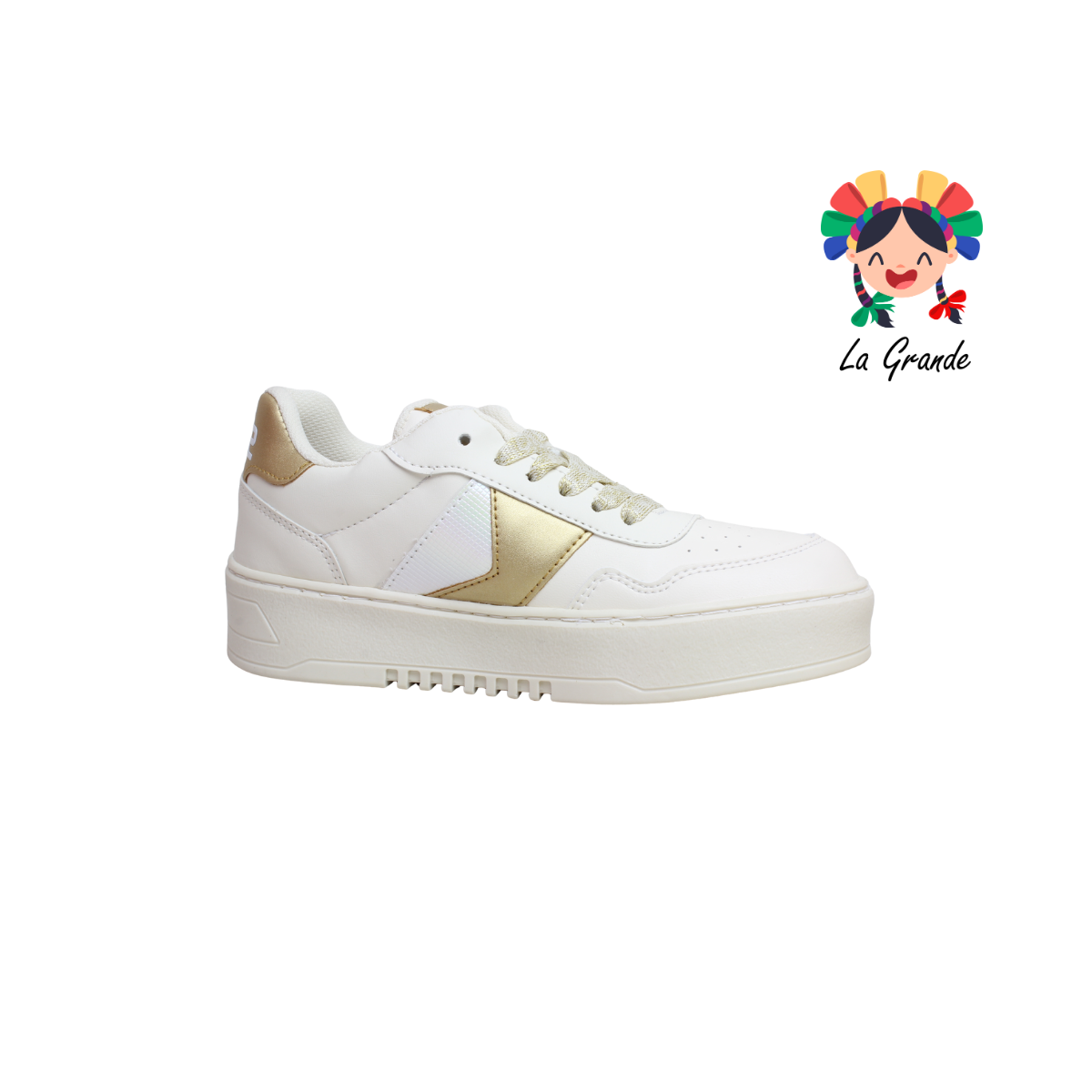 615 AX2 Beige Sint Tenis Casual para para Dama