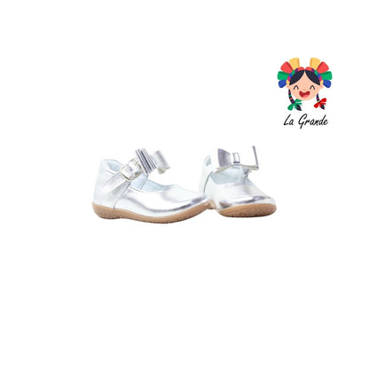 618 CORAJITO Plata Sintético Zapato Casual para Bebé