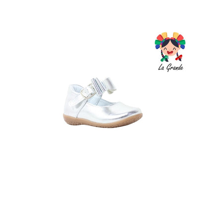 618 CORAJITO Plata Sintético Zapato Casual para Bebé