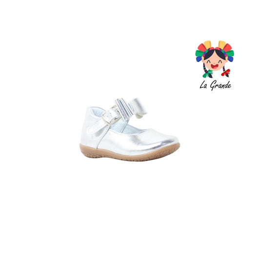 618 CORAJITO Plata Sintético Zapato Casual para Bebé
