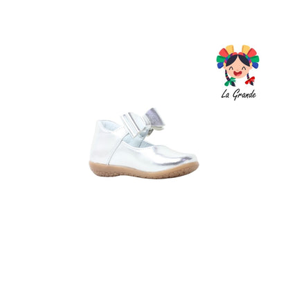 618 CORAJITO Plata Sintético Zapato Casual para Bebé