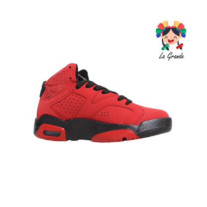 620 WALKQUIR Rojo Negro Tenis Deportivo para Caballero