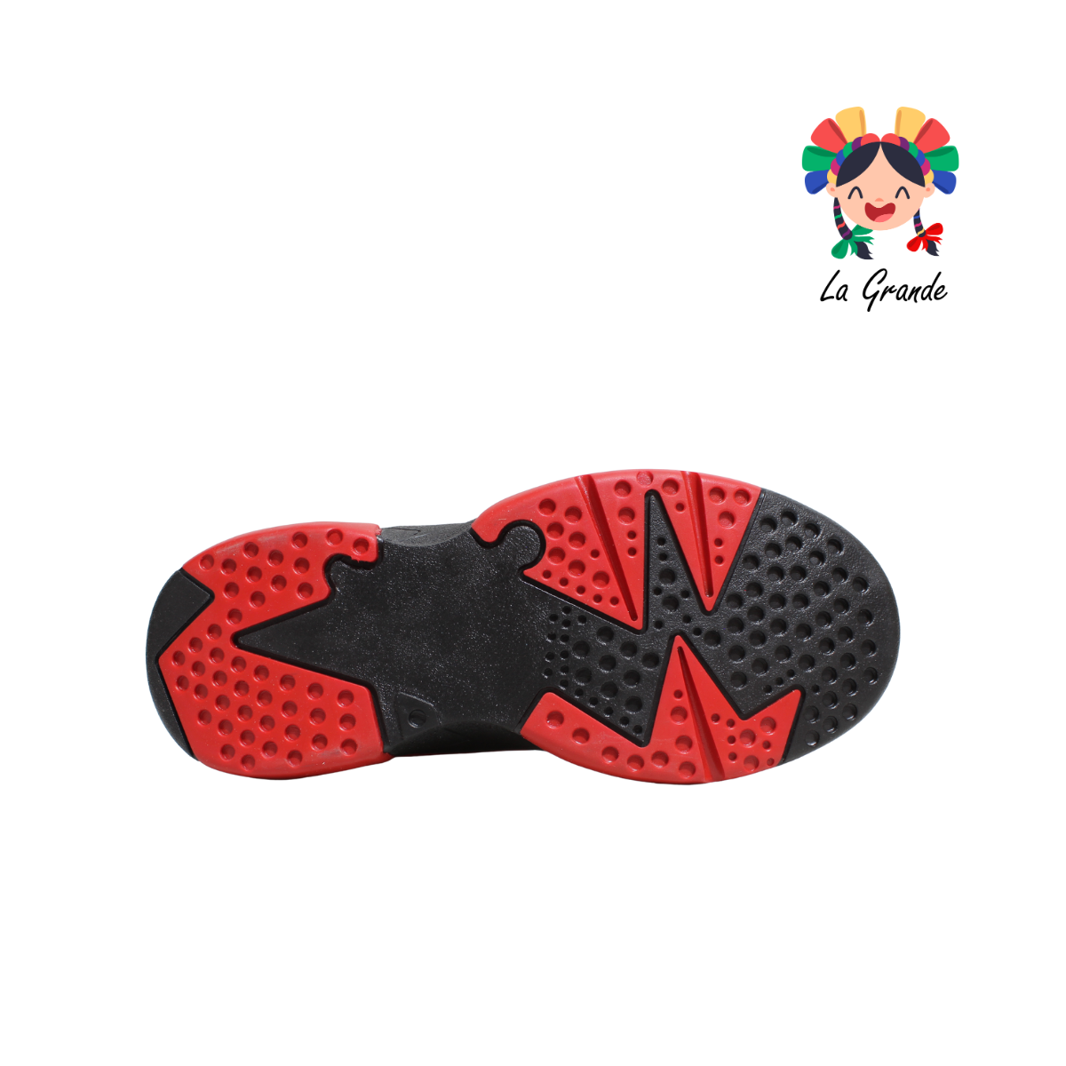 620 WALKQUIR Rojo Negro Tenis Deportivo para Caballero