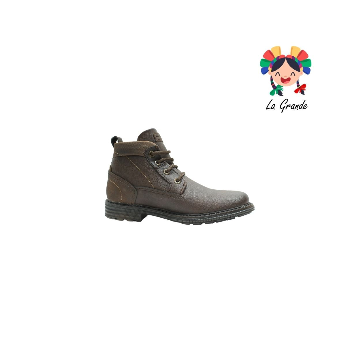 6220 CUSTOM Café Bota Casual para Niño
