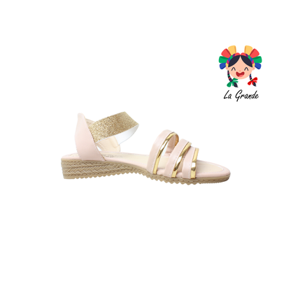 622 JAZMIN Maquillaje Sintético Sandalia Casual para Dama