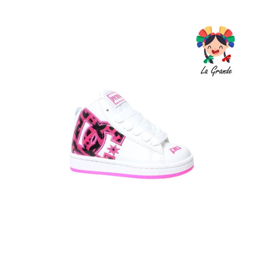 630 PICHUS Blanco Fiusha Sintético Tenis Casual para Niña